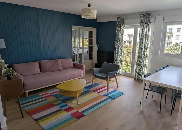 T4 Hyper Centre Agreable Et Lumineux *